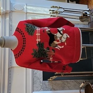 Vintage 1980's Charter Club Dog Sweater